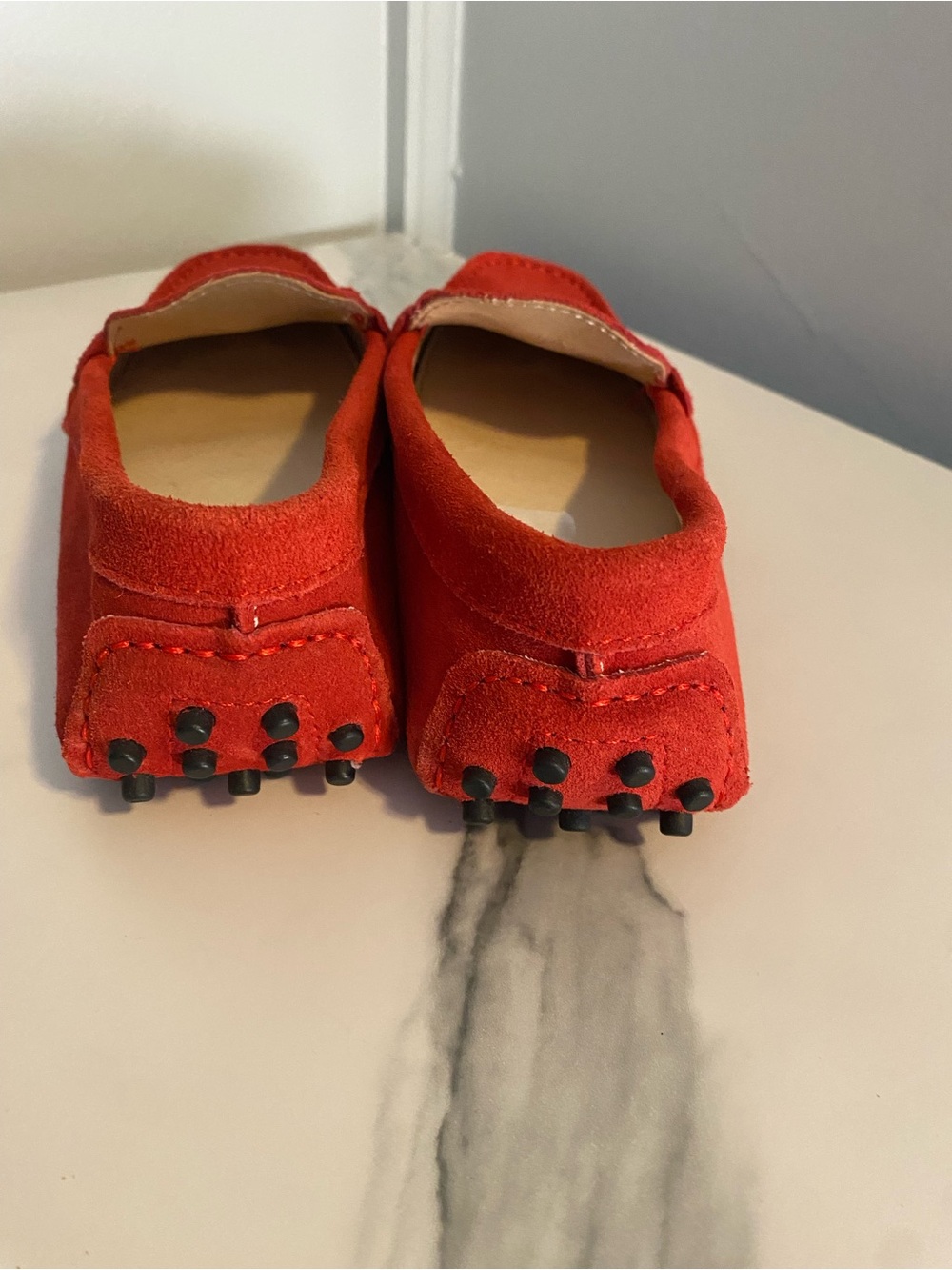 Australia Boutique Brand - Suede Driving Loafers Moccasin - size 35 (Sz 5 US) - Picture 4 of 8